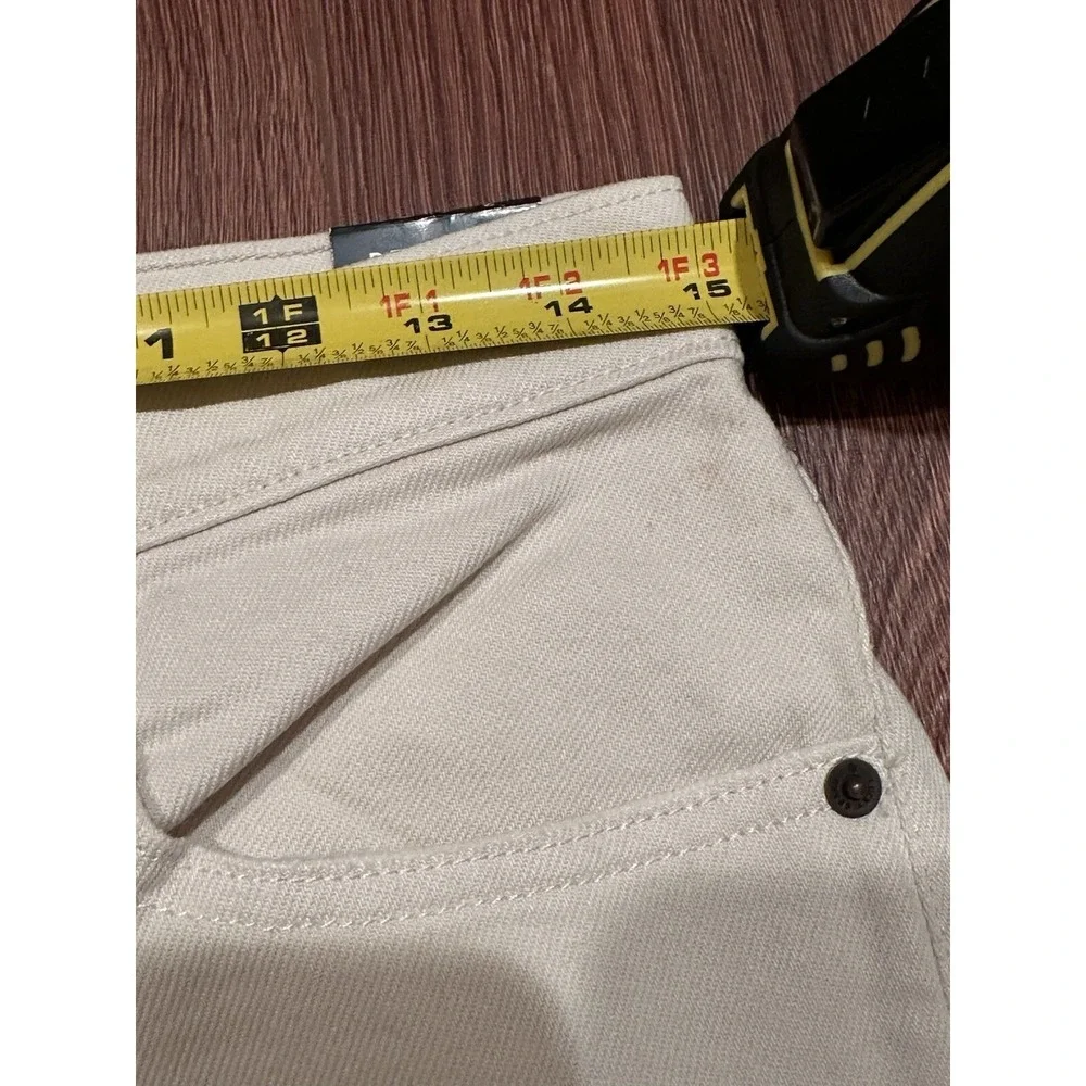 Lucky Brand Pants Women's Size 2/26 Relaxed Taper 4 Way Stretch NWT White‎ R9